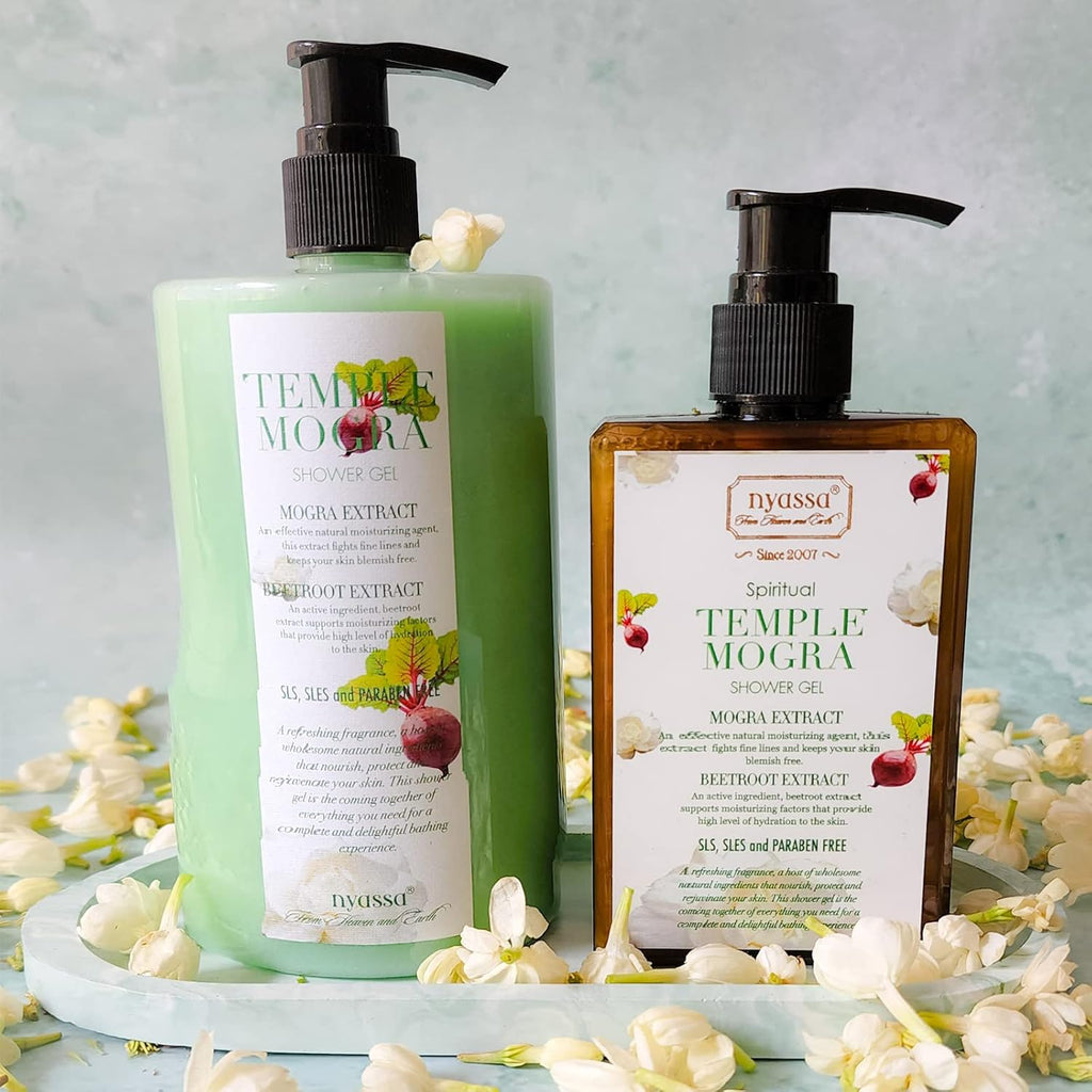 Nyassa Temple Mogra Shower Gel - 500 Ml