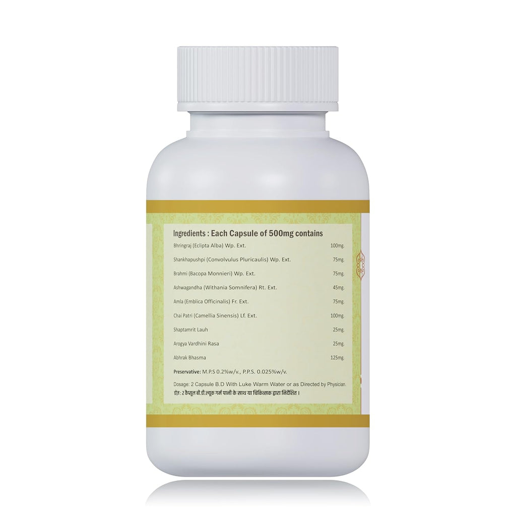 Jeena Sikho Omarion Capsules | Ayurvedic Haircare Supplement for Women and Men - 60 Caps