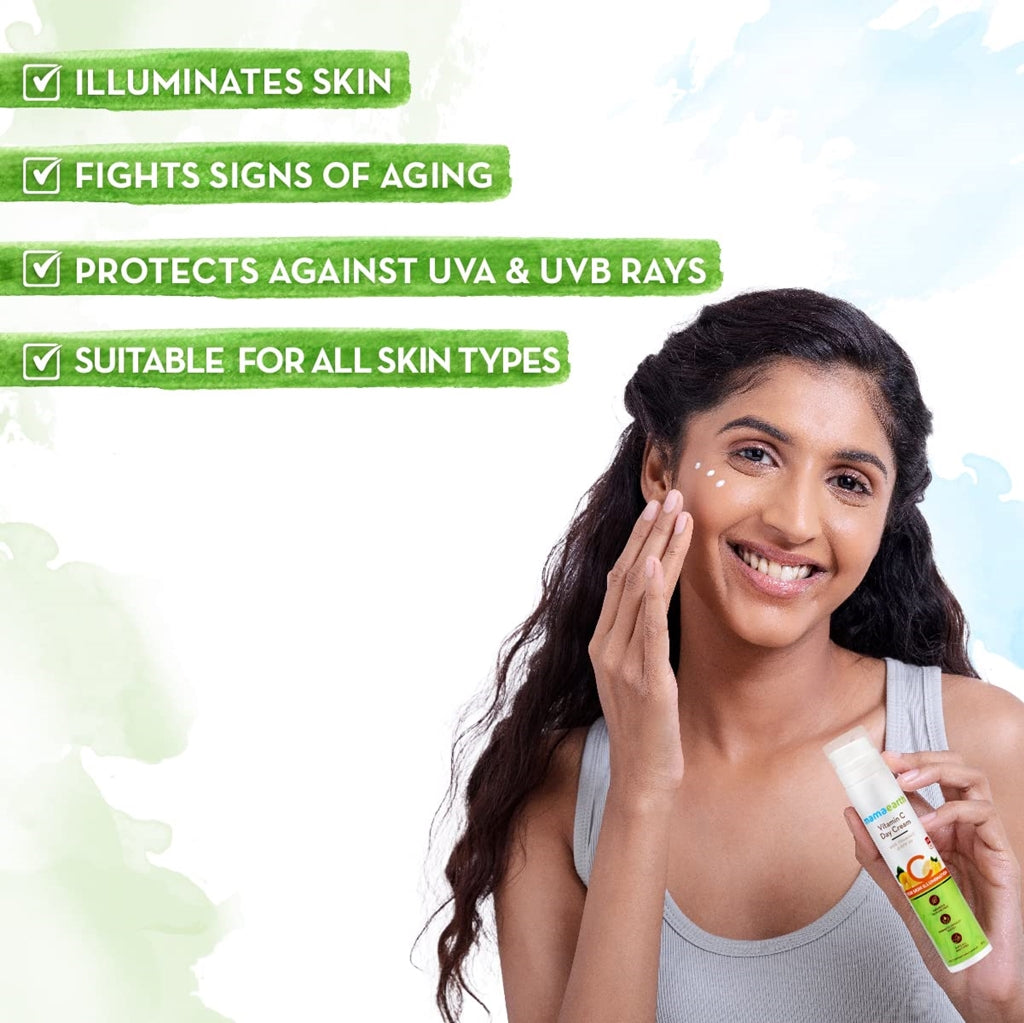 Mamaearth Vitamin C Day Cream - 50 gms