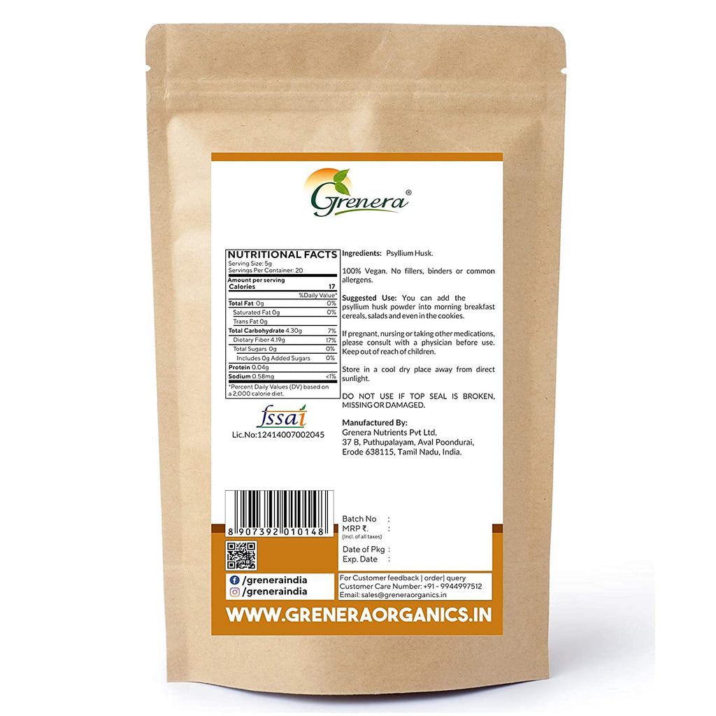 Grenera Psyllium Husk Powder