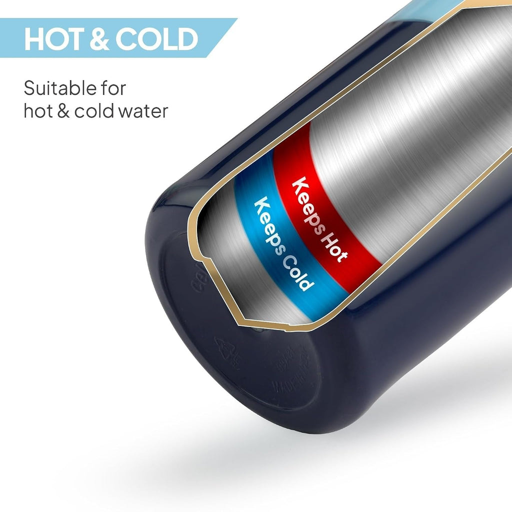 Cello Puro Steel X Felix 600 Insulated Bottle 490ml