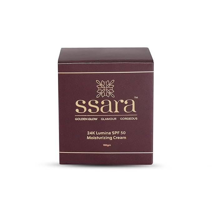 Ssara 24K Lumina SPF 50 Moisturizing cream - 100 gms