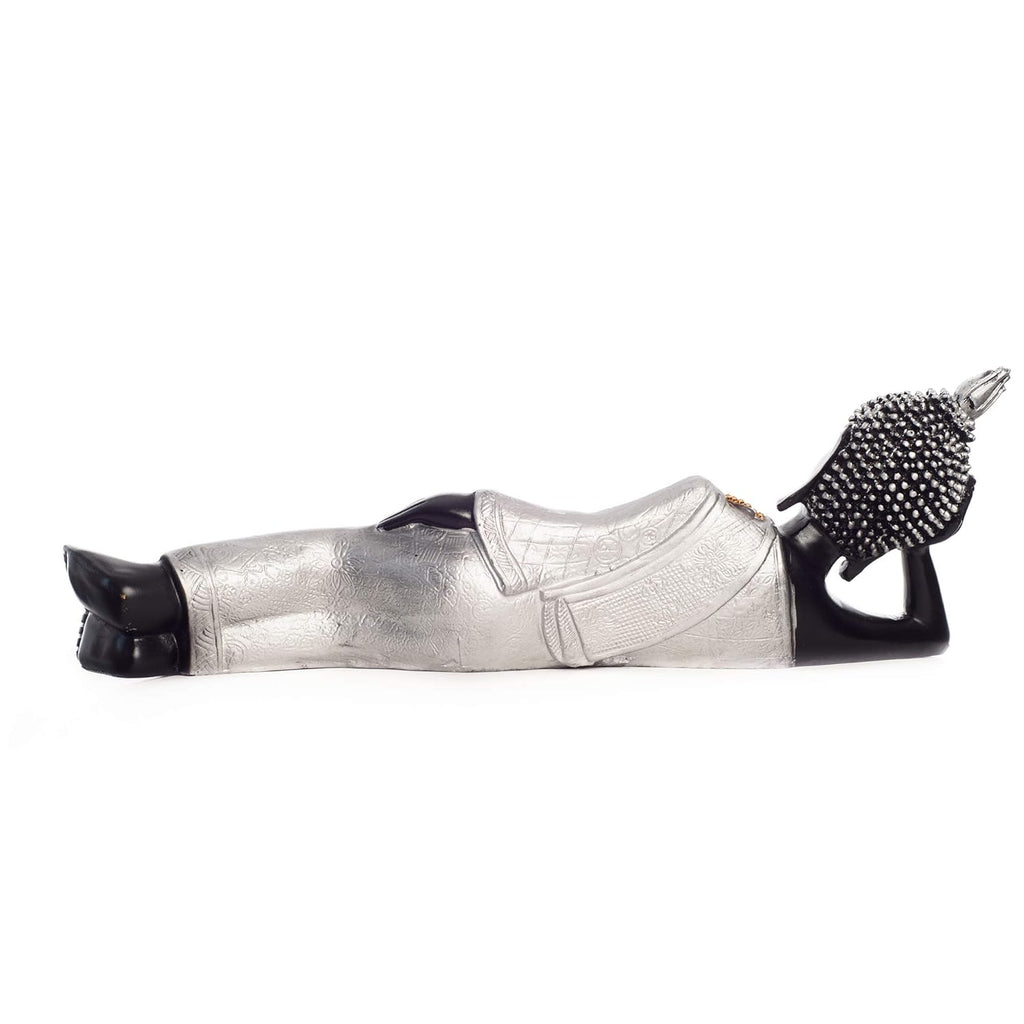 Ecraftindia Brass Decorative Thai Reclining Buddha Antique Showpiece
