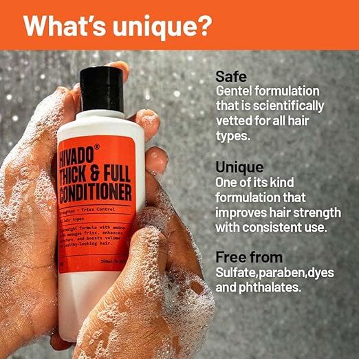 Hivado Thick and Full Conditioner for Men - 250 ml