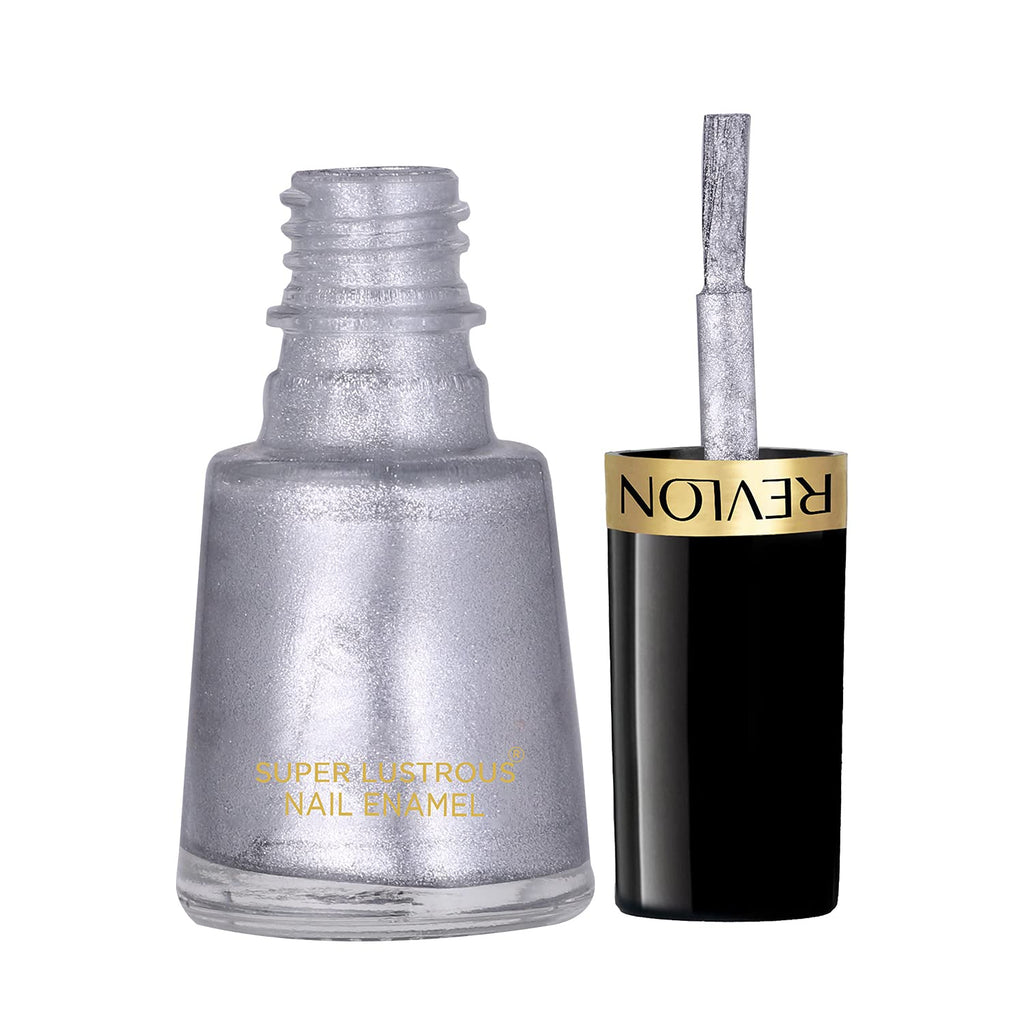 Revlon Nail Enamel, Glossy Finish, Silver Jewel, 8Ml