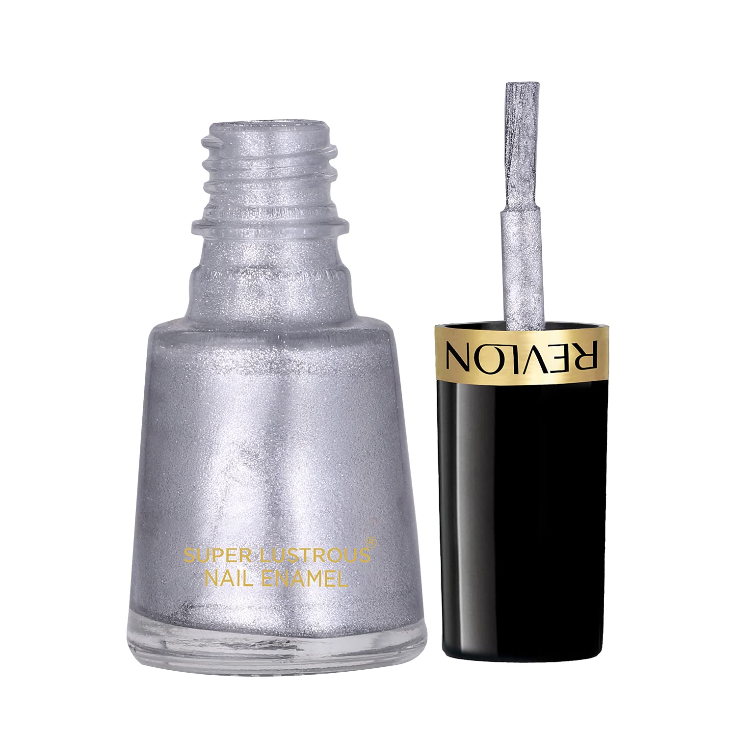 Revlon Nail Enamel, Glossy Finish, Silver Jewel, 8Ml