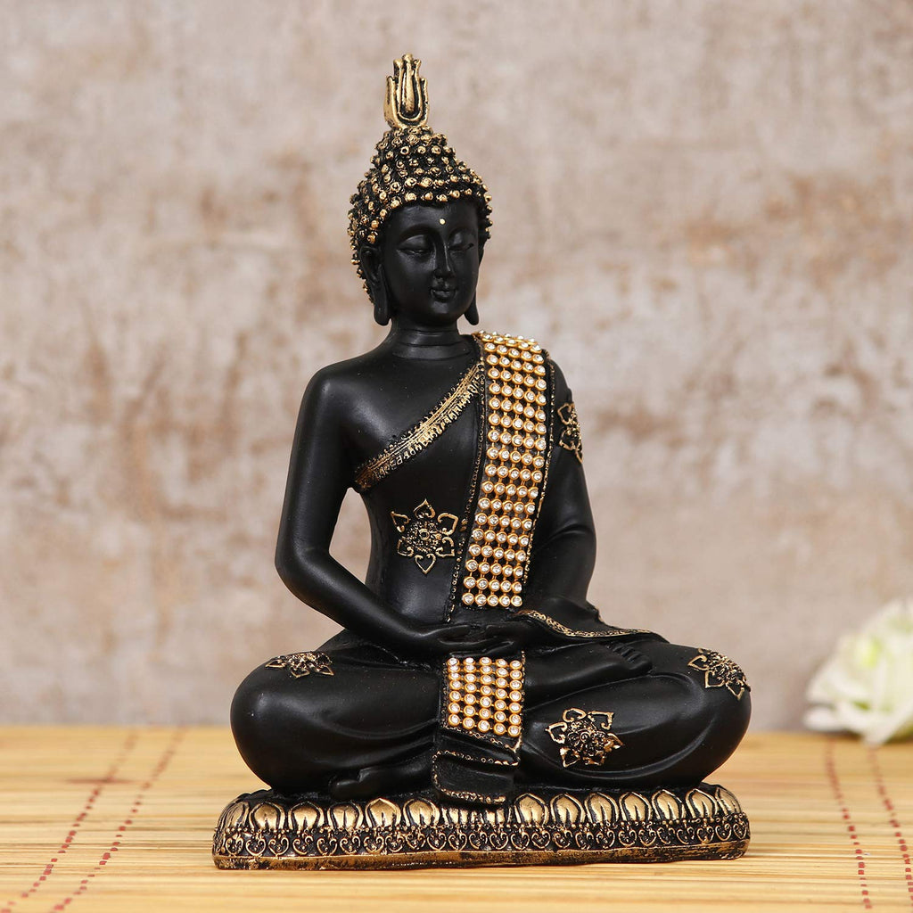 Ecraftindia Decorative Meditating Lord Buddha