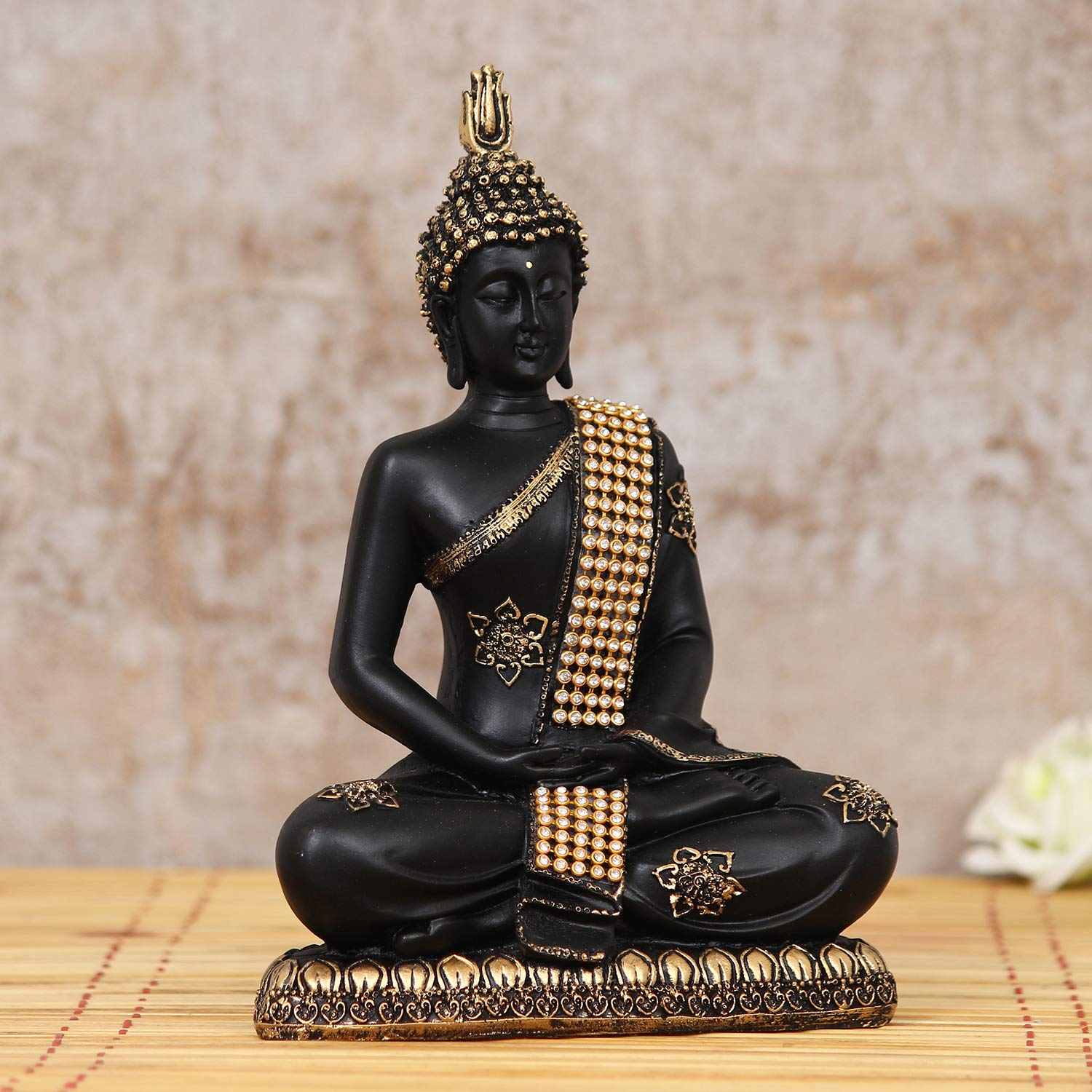 Ecraftindia Decorative Meditating Lord Buddha