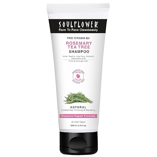 Soulflower Rosemary Shampoo - 200 ml