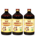 Jaived Ayurveda Panchyoga Asav - 450 ml (Pack of 3)