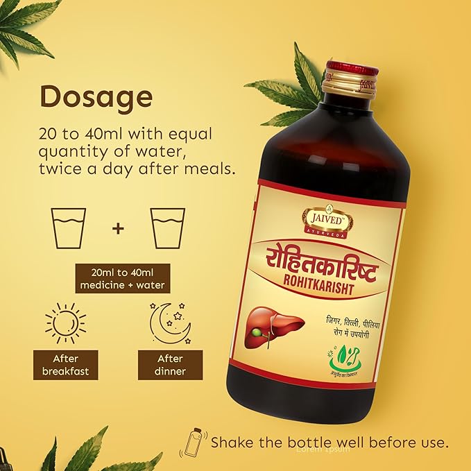 Jaived Ayurveda Rohitkarisht - 650 ml