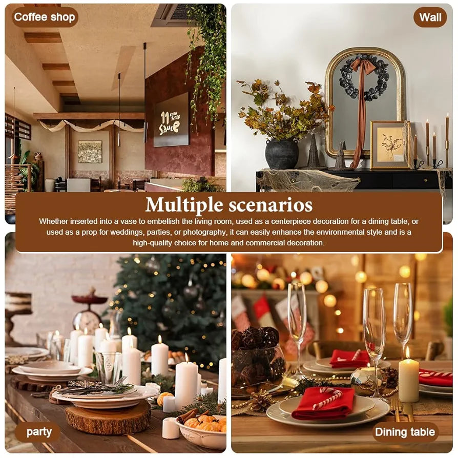 175CM/5.7FT Fall Leaves Garland Fall Garland for Mantel Artificial Maple Leaves Hanging Vine