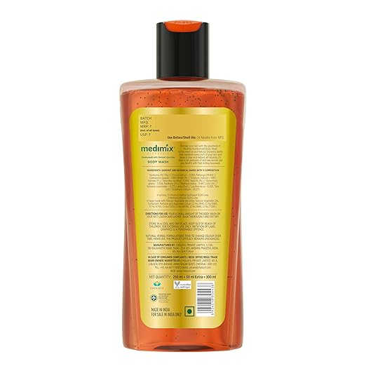 Medimix Ayurvedic Kumkumadi with Natural Glycerine Bodywash - 250 ml