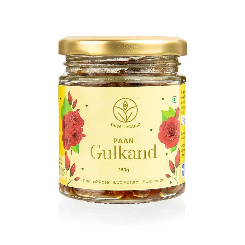 Shiva Organic Gulkand With Pan - 250 gms