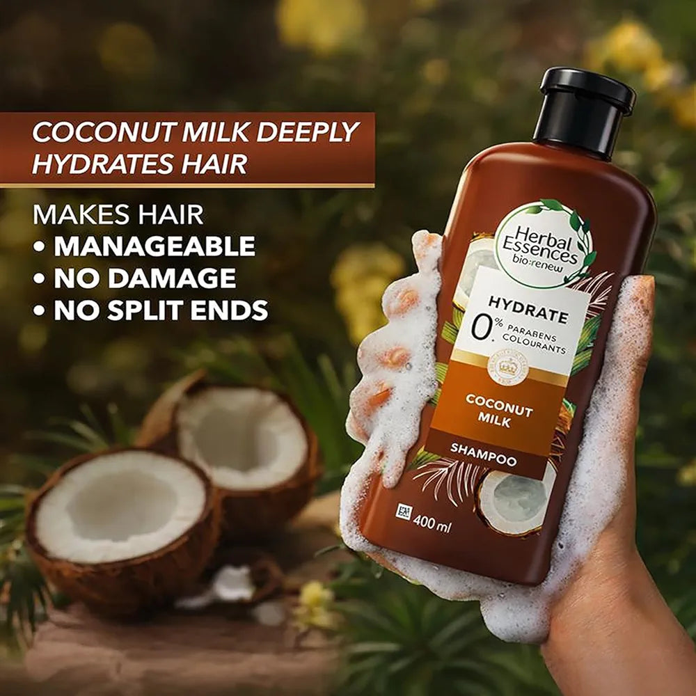 Herbal Essences bio:renew Coconut Milk Shampoo - 400 ml