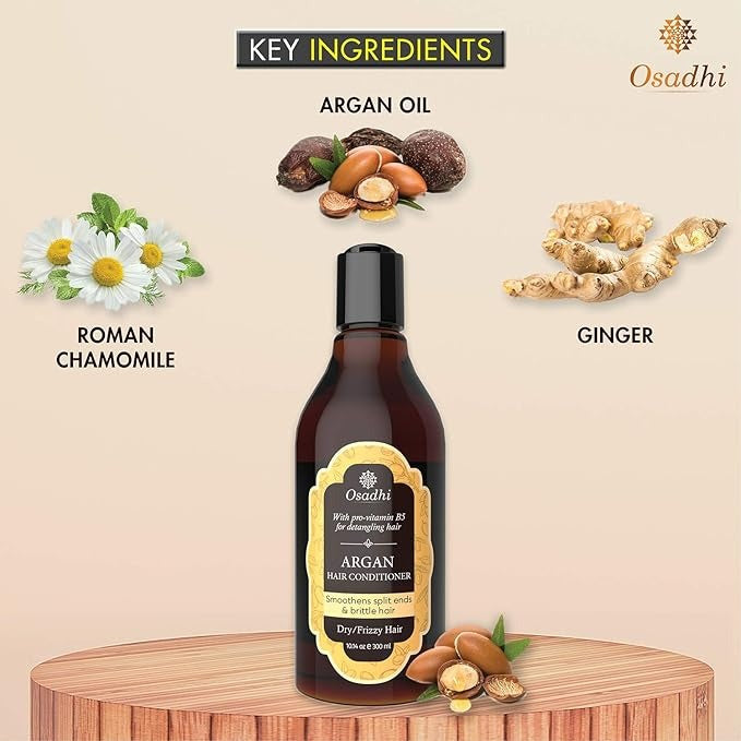Osadhi Vegan Argan Oil Hair Mask Conditioner - 300 ml