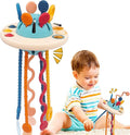 Kidology UFO Pull String Toy for Babies Teething Strings Sensory Montessori Toys Multicolor