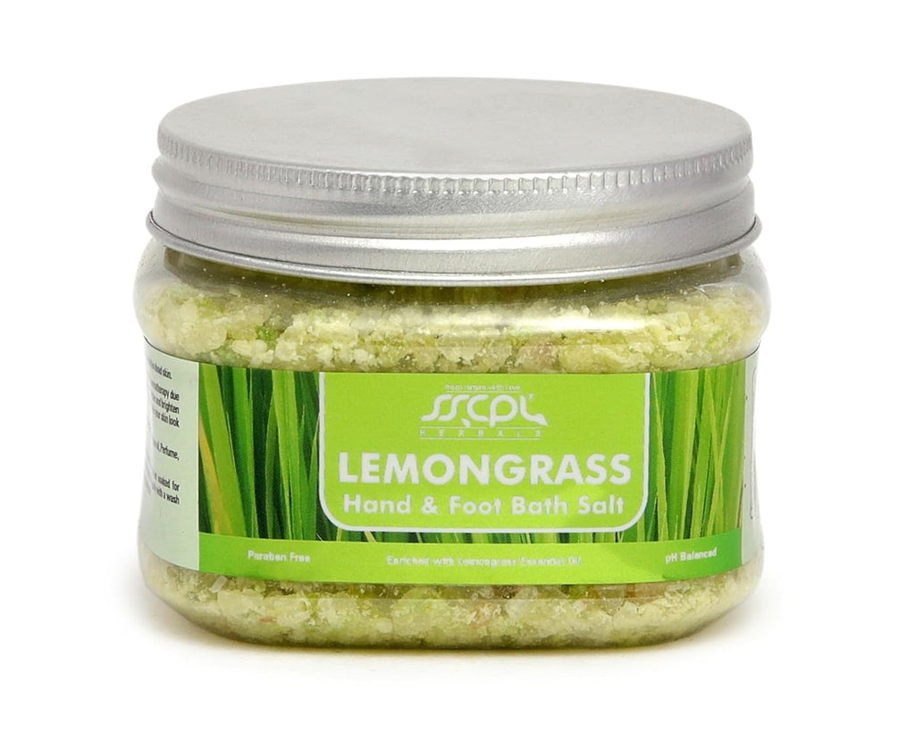 Sscpl Herbals Refreshing Lemongrass Bath Salt For Hand & Foot - 150 gms (Pack of 2)
