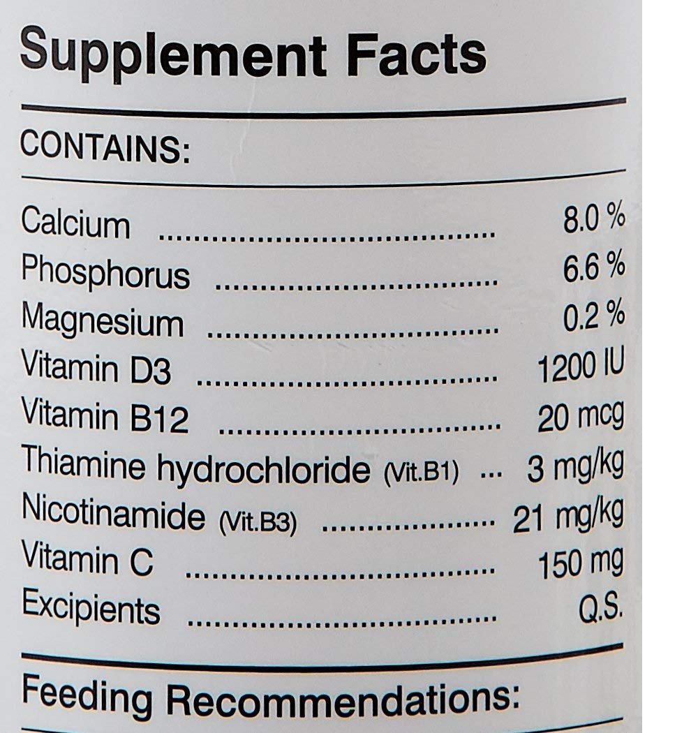 Drools Absolute Dog Supplement Tablets 400g, 110 Pieces Jar | Calcium Flavour | Promotes Better Joint Health | Healthy Skeletal System | Highly Palatable | Maintaining Strong Bones and Teeth