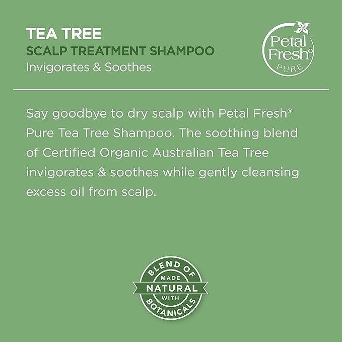 Petal Fresh Pure Scalp Treatment Tea Tree Shampoo - 355 ml