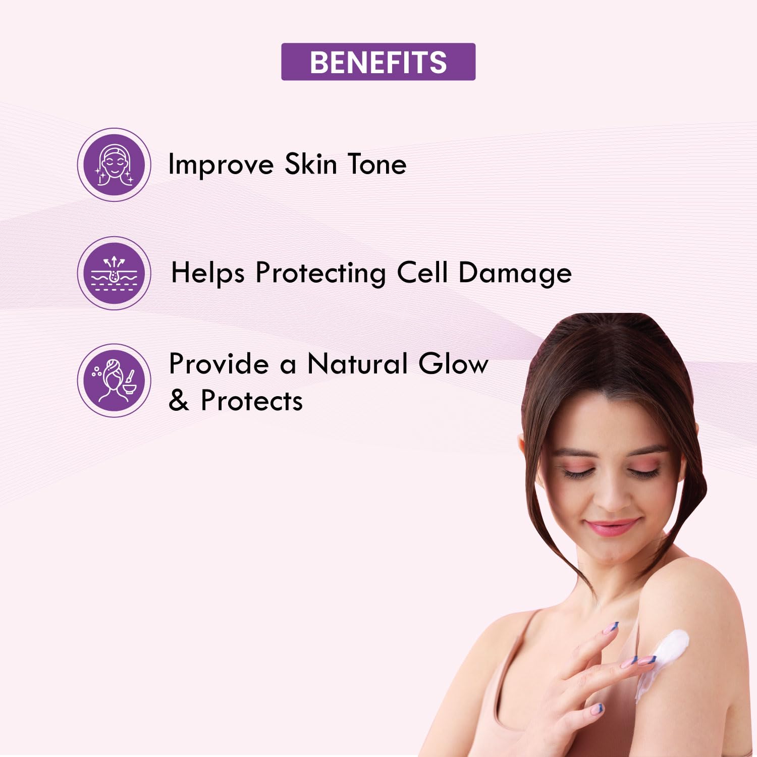 Kozicare Cream Saffron Body Lotion For All Skin Types | Shea Butter Body Lotion, Niacinamide & Kojic Acid Body Lotion | Reduce Dryness & Flakiness | Soft, Supple & Moisturize Skin - 200 Ml