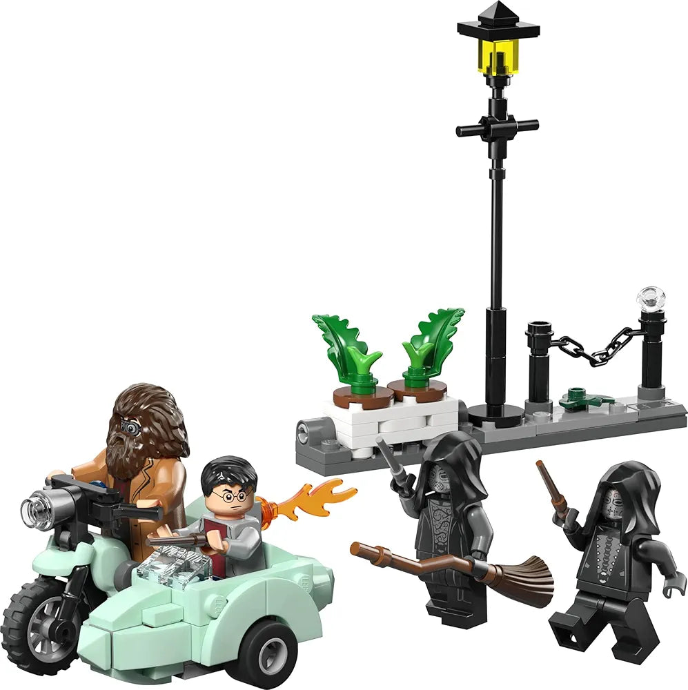 Lego Harry Potter Hagrid & Harry’s Privet Drive Escape - Building Set - Motorcycle Toy - 76459