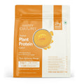 Happy Cultures Plant Protein 505g | 24g Vegan Protein with Alphonso Mango, Almond & Ashwagandha | Probiotics, No Added Sugar, Dairy Free, Easy to Digest