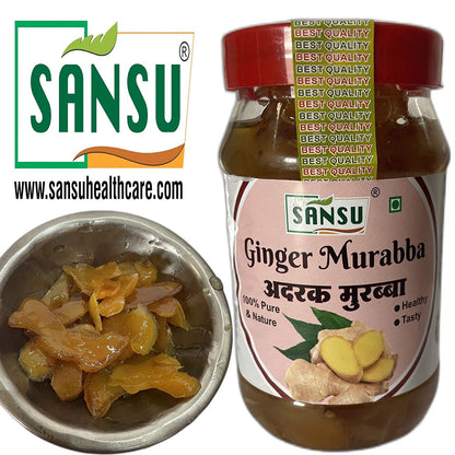 Sansu Ginger Murabba - 500 gms