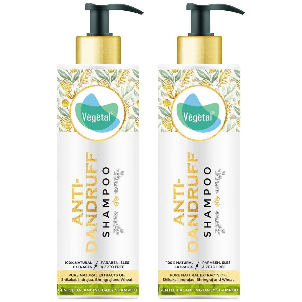 Vegetal Anti-Dandruff Shampoo - 200 gms