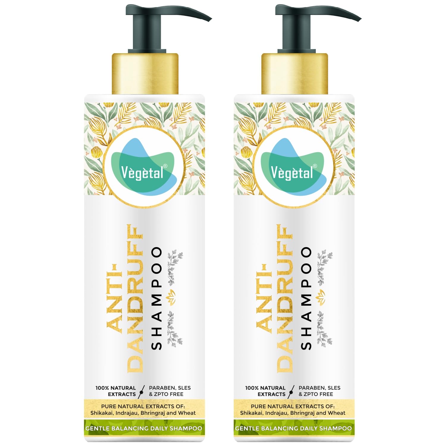 Vegetal Anti-Dandruff Shampoo - 200 gms