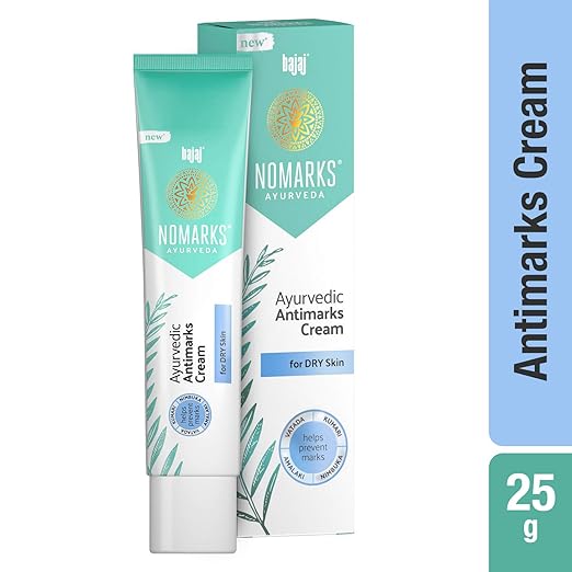 Bajaj Nomarks Ayurvedic Antimarks Cream for Dry Skin - 25 gms