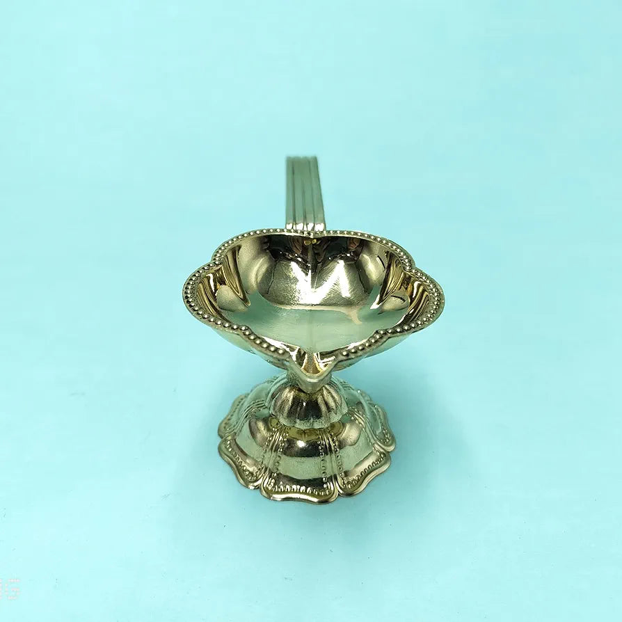 Craftvatika Brass Karpoor Dani Diya Kapoor dani Diya Brass