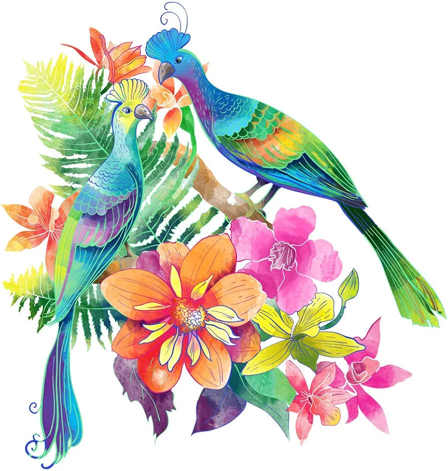 Rangoli Vinyl Wall Sticker Self-Adhesive Wall Decor Design-12