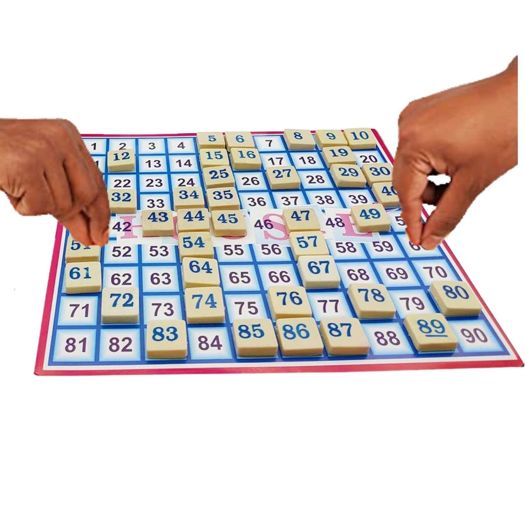 Kids Mandi Tambola Game Set Housie Deluxe Board Game