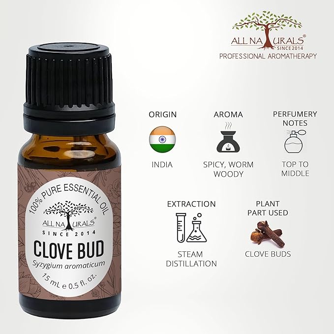 All Naturals Clove Essential Oil - 15 ml