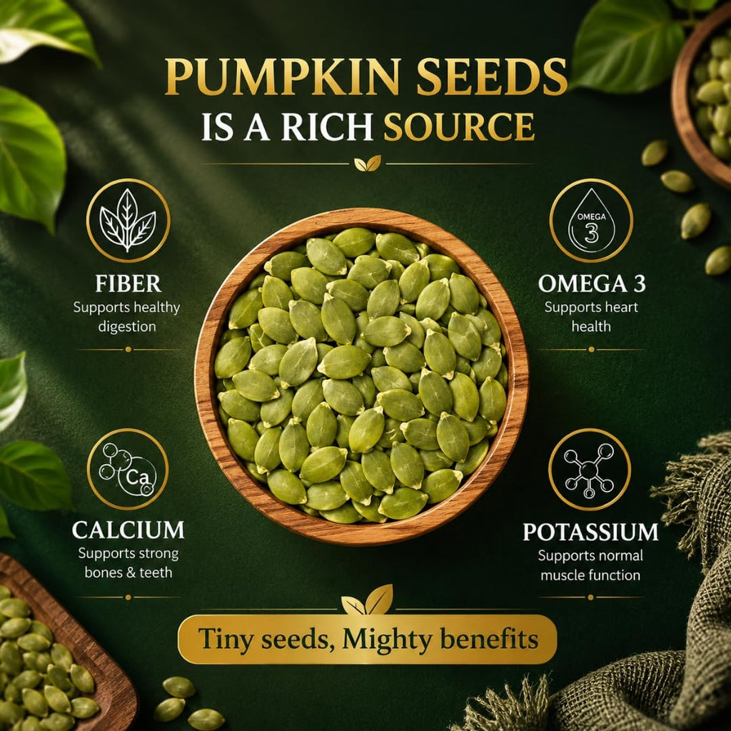 TruNutra Pumpkin & Sunflower Seeds Combo 400g (200g Each) | Raw & Unsalted | High Protein & Fiber | Vegan Snack for Daily Nutrition and Wellness Support Daily.
