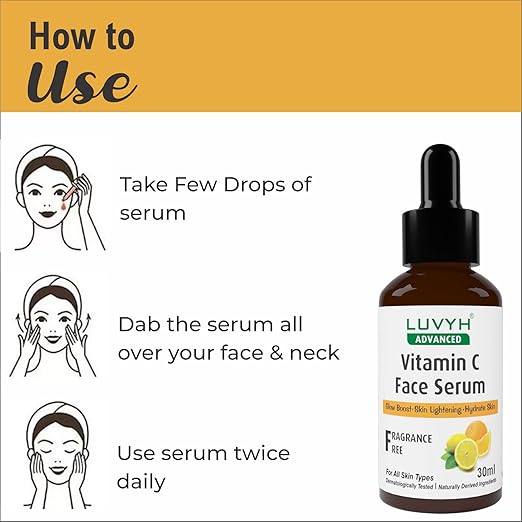 Luvyh Vitamin C Face Serum - 30 ml