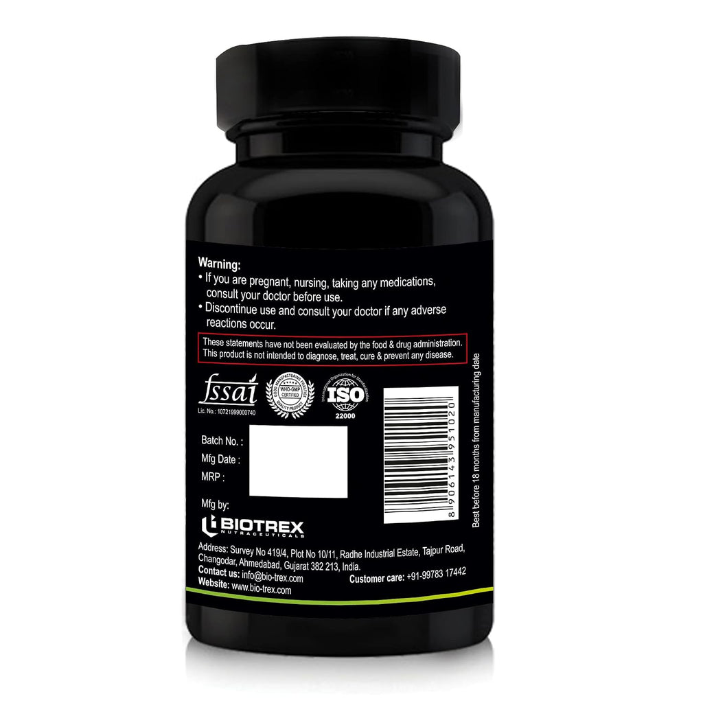 Nutriosys Choline & Inositol 500mg | Brain & Nerve Function | Better Motor Signal | Liver & Heart Health | Lab Tested | 90 Veg Capsules
