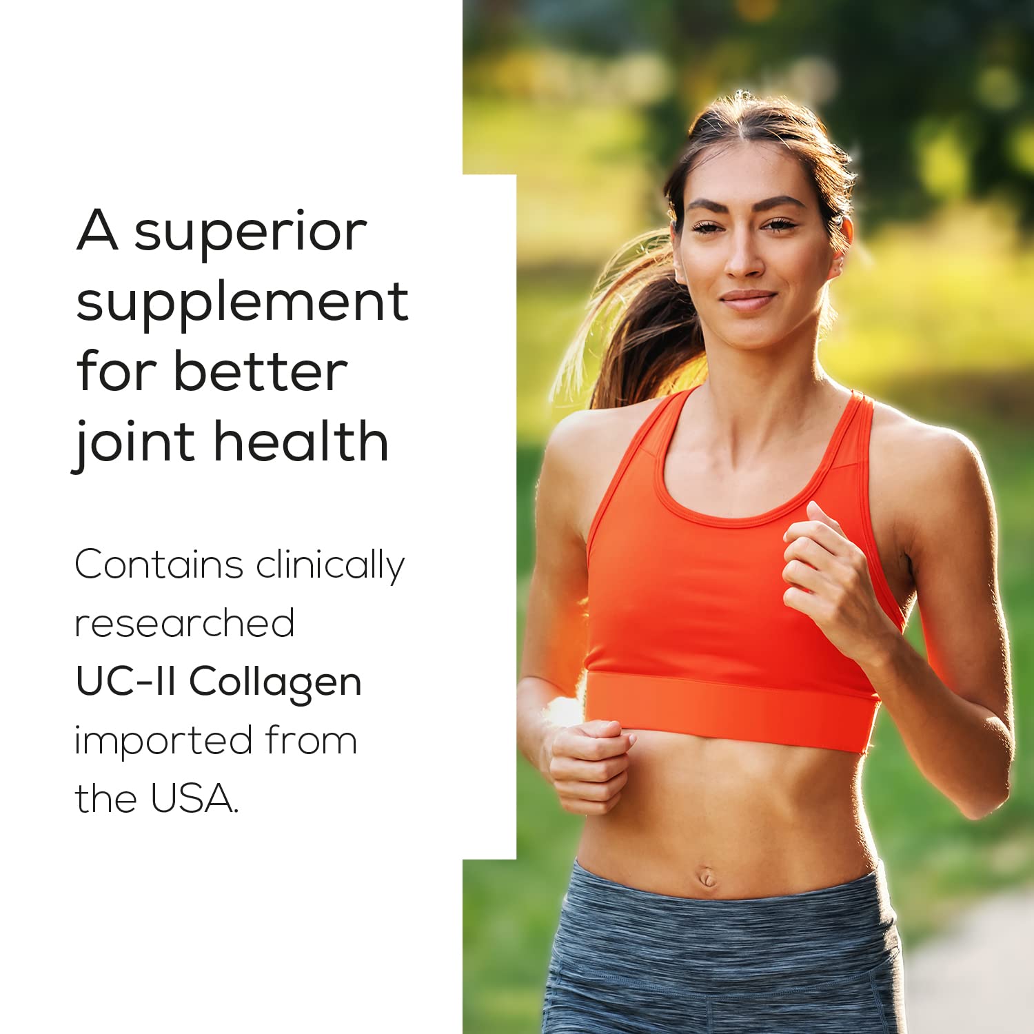 TrueBasics Advanced Joint Strength with UC-II Collagen 40mg (30 Capsules) | With Clinically Researched Ingredient | For Joint Strength, Flexibility and Mobility, 60 grams