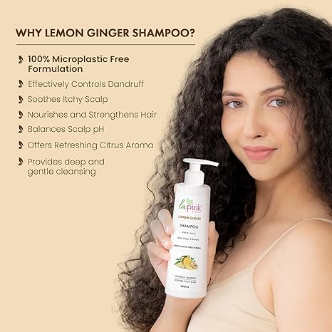 La Pink Lemon Ginger Shampoo - 250 ml