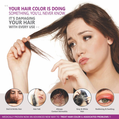 Vegetal Bio Hair Colour Soft Black - 50 gms (Pack of 2)