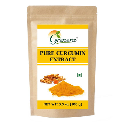 Grenera Pure Curcumin Extract Powder - 100 gms