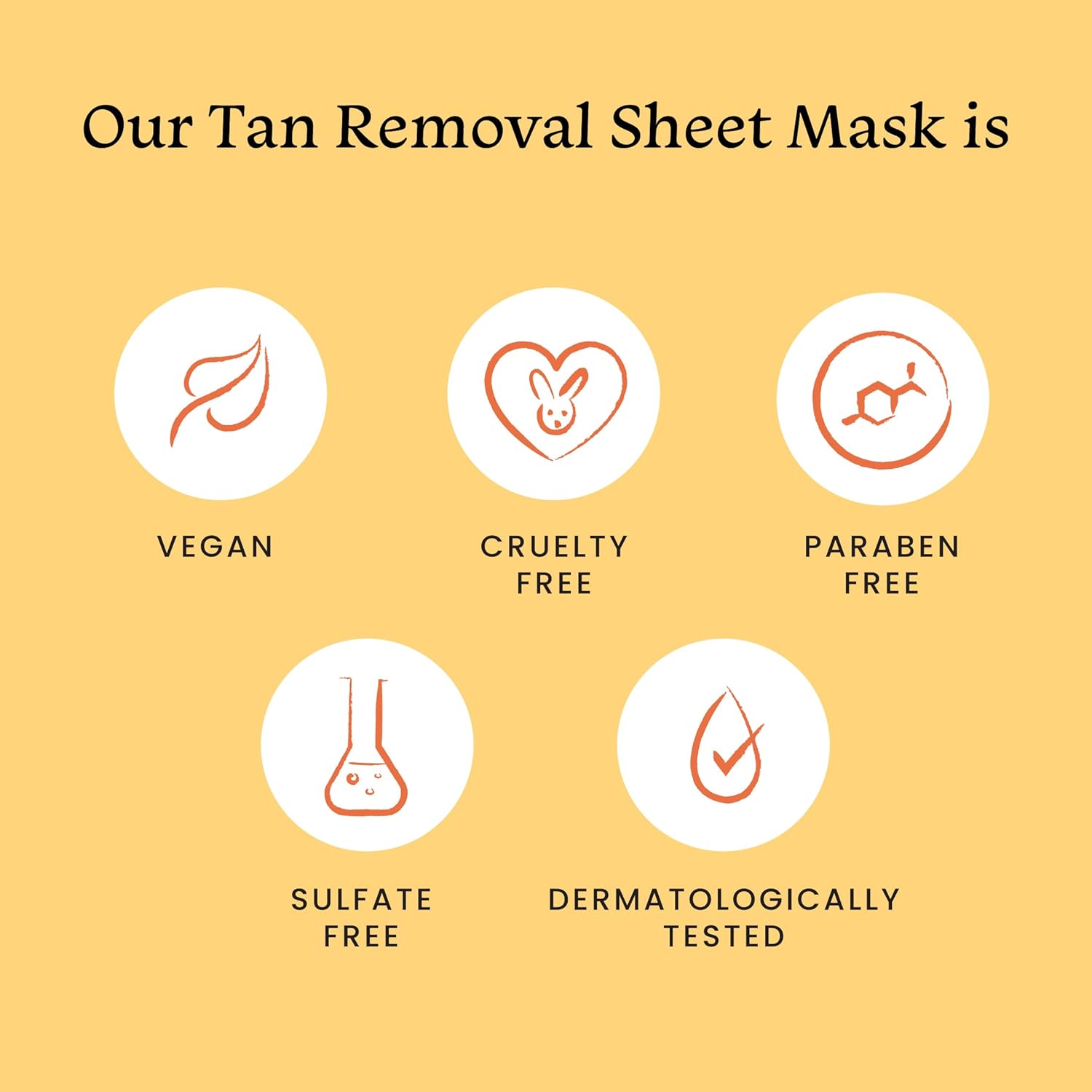 Foxtale Tan Removal Sheet Mask with Vitamin C and Papaya for Tan Removal, Men & Women, 26g