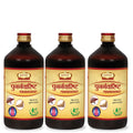 Jaived Ayurveda Punarnavarist - 650 ml (Pack of 3)