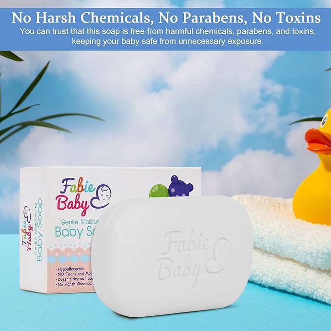 Fabie Baby Gentle Moisturizing Baby Soap - 75 Gms | Pack of 3