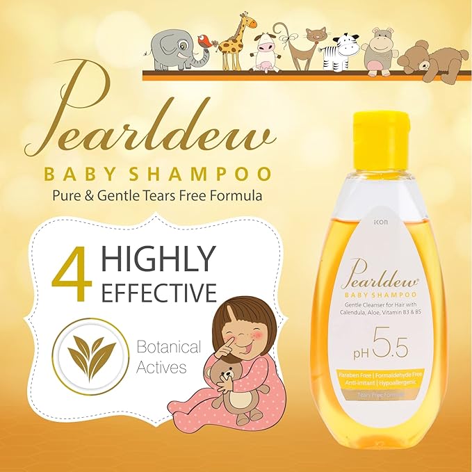Pearldew Baby Shampoo - 100 Ml | Pack of 2