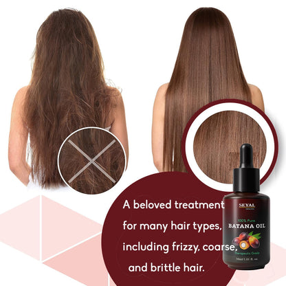 Seyal 100% Pure Batana Oil for Hair Growth
