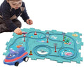 Kidology Montessori Car Rail Puzzle Car Track for Kids Ocean Series