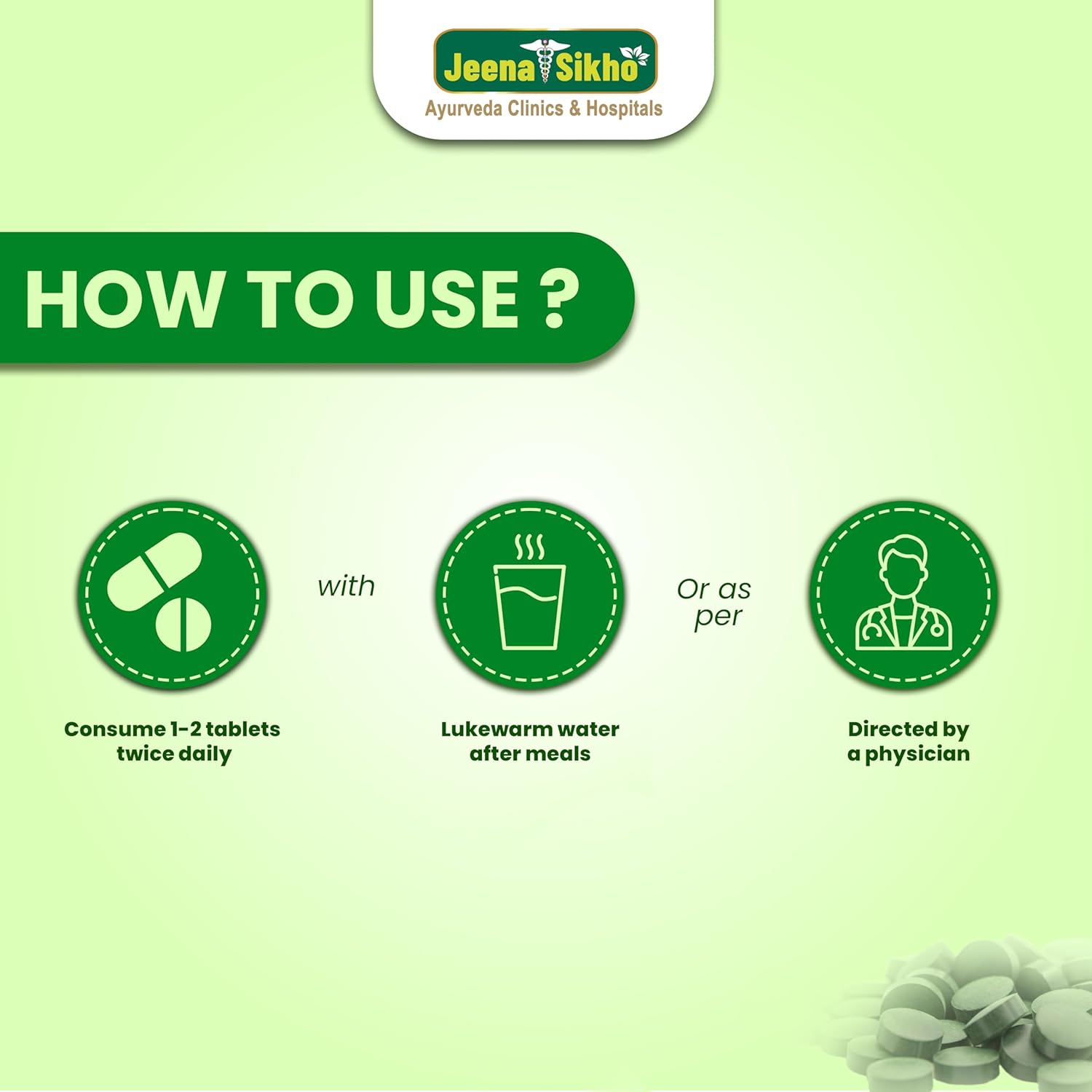 Jeena Sikho Grahni Har Vati Tablets | Herbal Supplement for Body Wellness - 60 Tabs