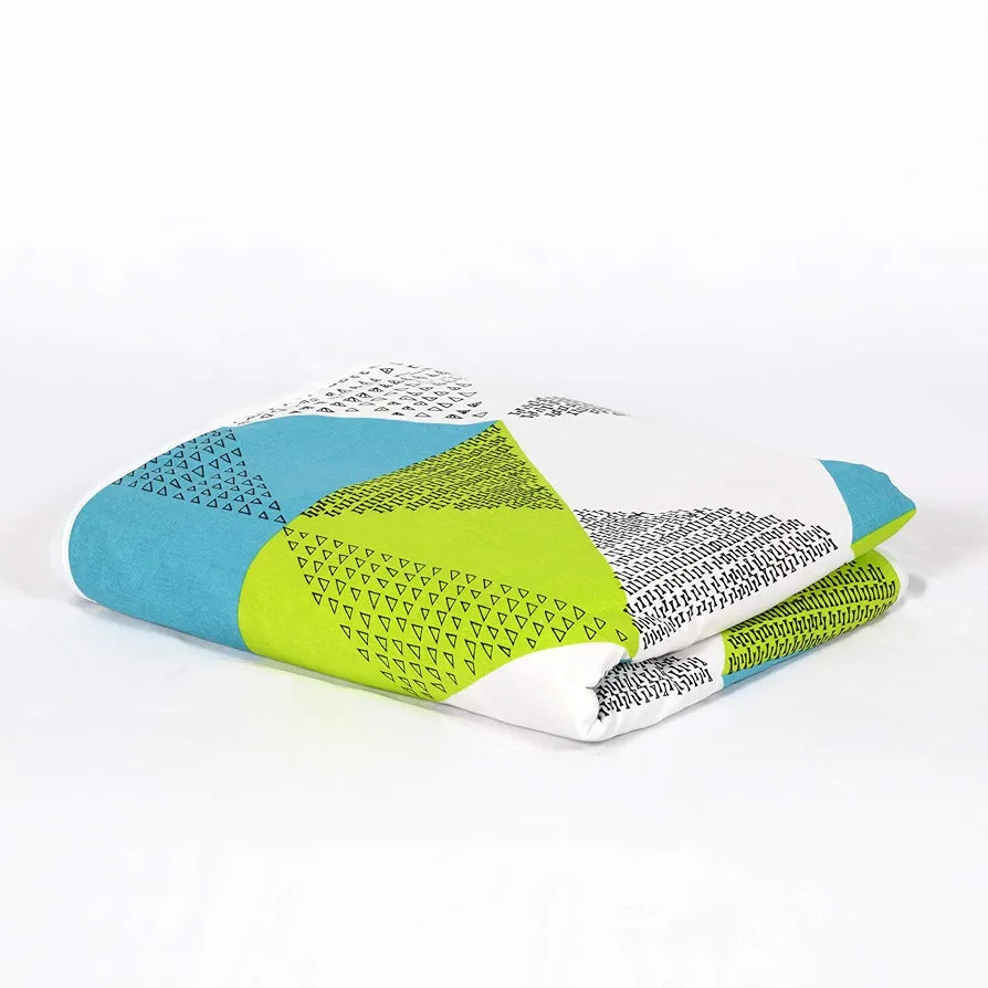 Divine Casa 120 GSM Reversible Single Bed Size Dohar AC Blanket Soft Light-Weight Glace Cotton Bed Blanket TC - 120